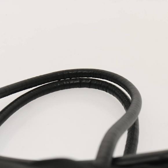 CELINE Shoulder Bag Nylon Black Auth 76411 - Picture 8 of 16